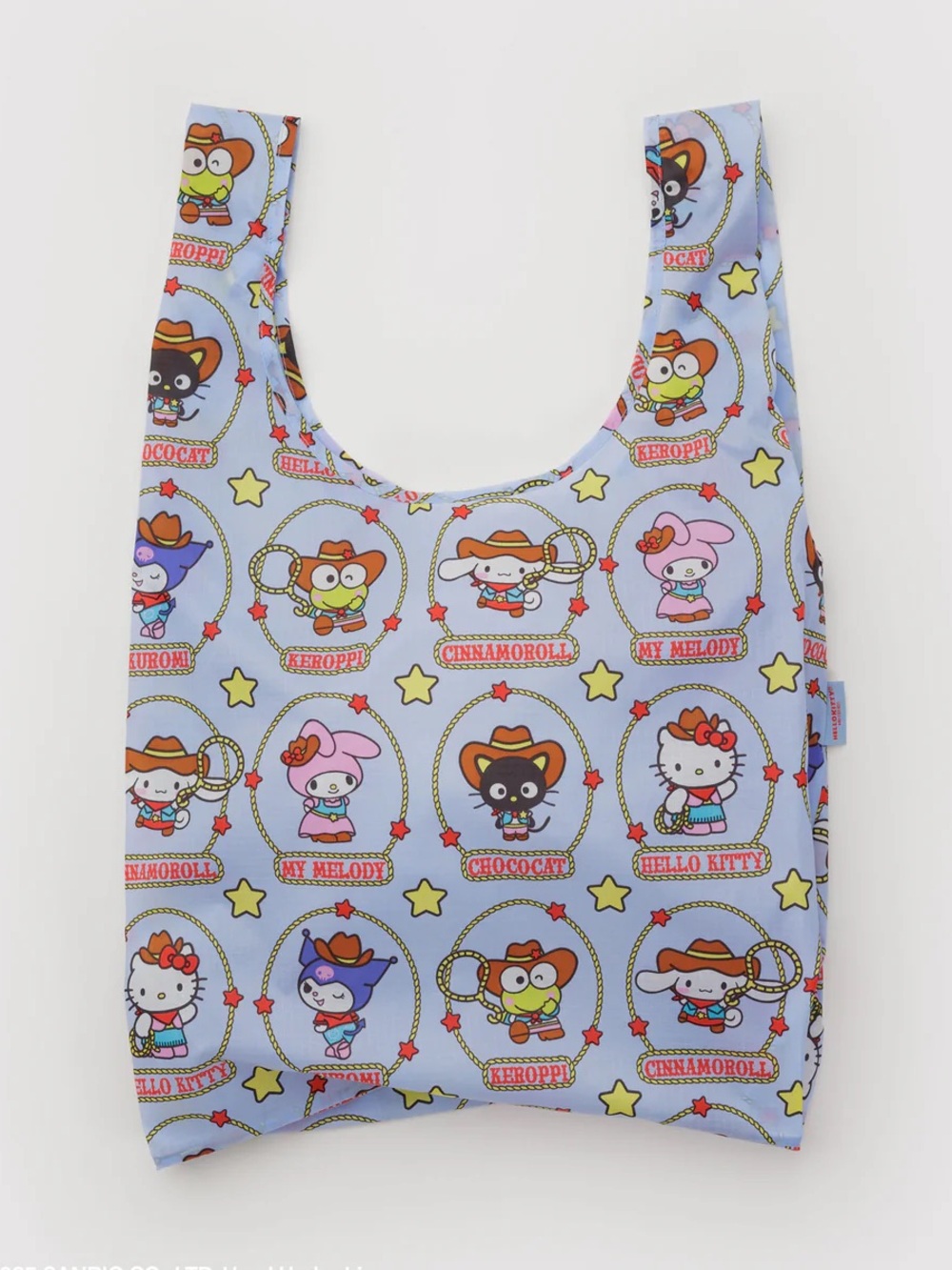BAGGU Standard Reusable Tote Bag- Hello Kitty & Friends Western